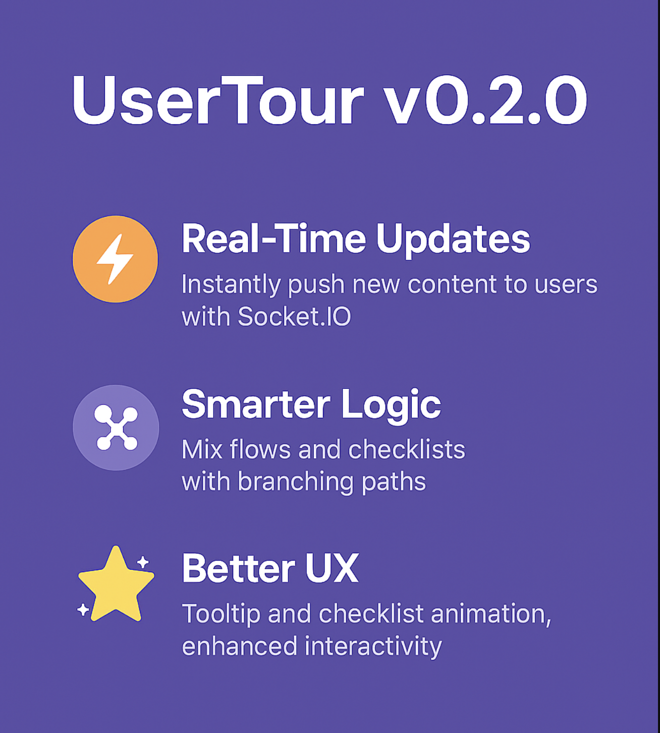 UserTour v0.2.0